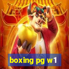 boxing pg w1